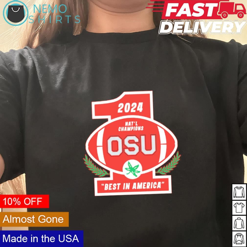 Ohio State Buckeyes 2024 national champions best in - Adult & Kids T-Shirts, Sweatshirts & Hoodies apparel design preview 3