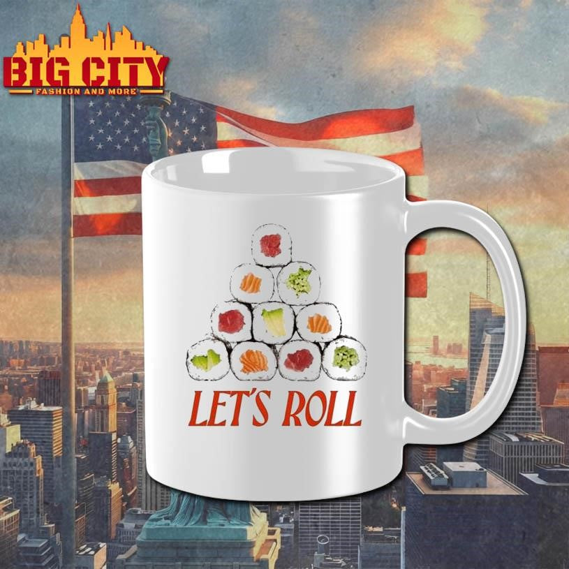 Let's Roll Sushi - Adult & Kids T-Shirts, Sweatshirts & Hoodies apparel design preview 3