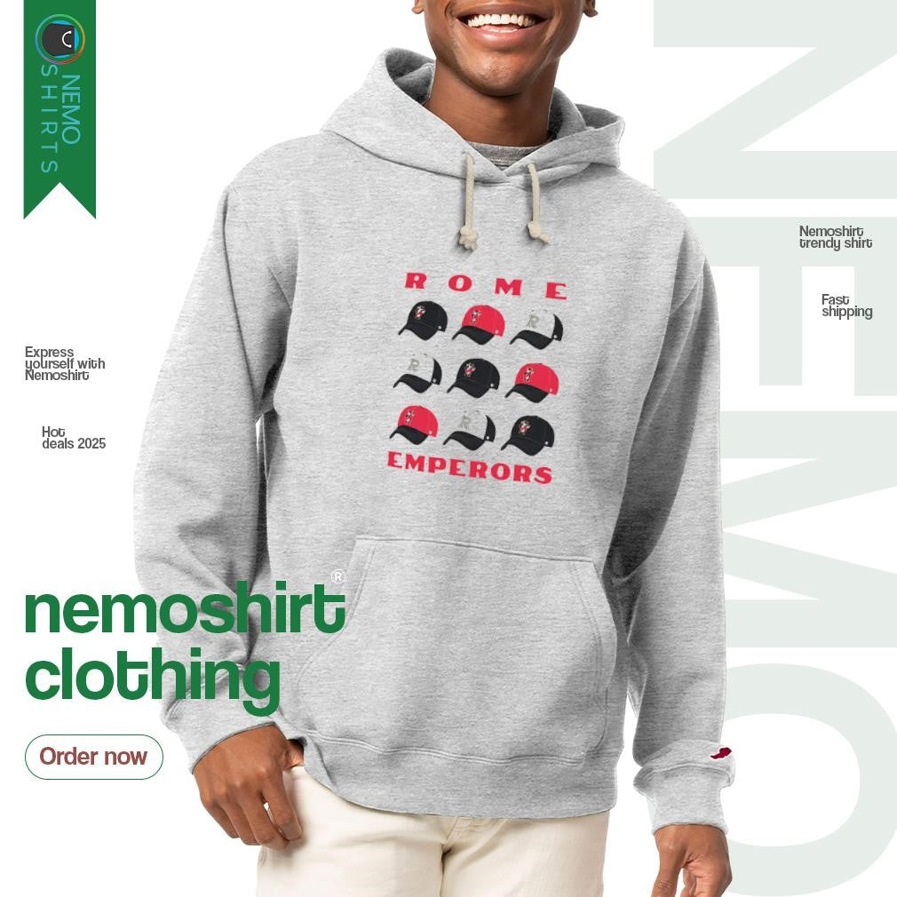 Rome Emperors cap logo - Adult & Kids T-Shirts, Sweatshirts & Hoodies apparel design preview 2