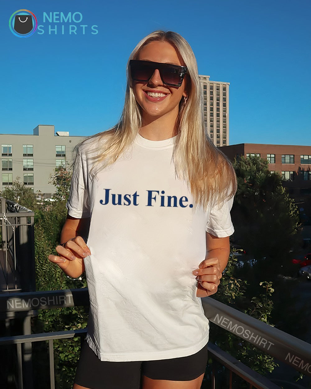 Just fine Michigan Wolverines football - Adult & Kids T-Shirts, Sweatshirts & Hoodies apparel design preview 6