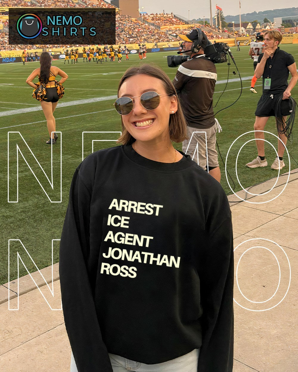 Arrest ICE agent Jonathan Ross - Adult & Kids T-Shirts, Sweatshirts & Hoodies product image 4