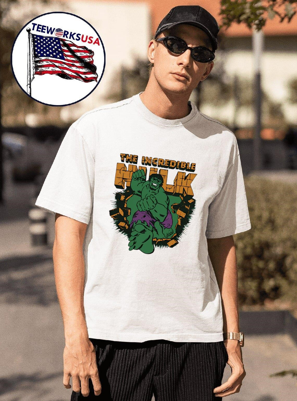 The Incredible Hulk - Adult & Kids T-Shirts, Sweatshirts & Hoodies apparel design preview 1