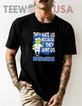 Milwaukee Brewers Grinch Christmas They Hate Us Ain't - Adult & Kids T-Shirts, Sweatshirts & Hoodies apparel design preview 1