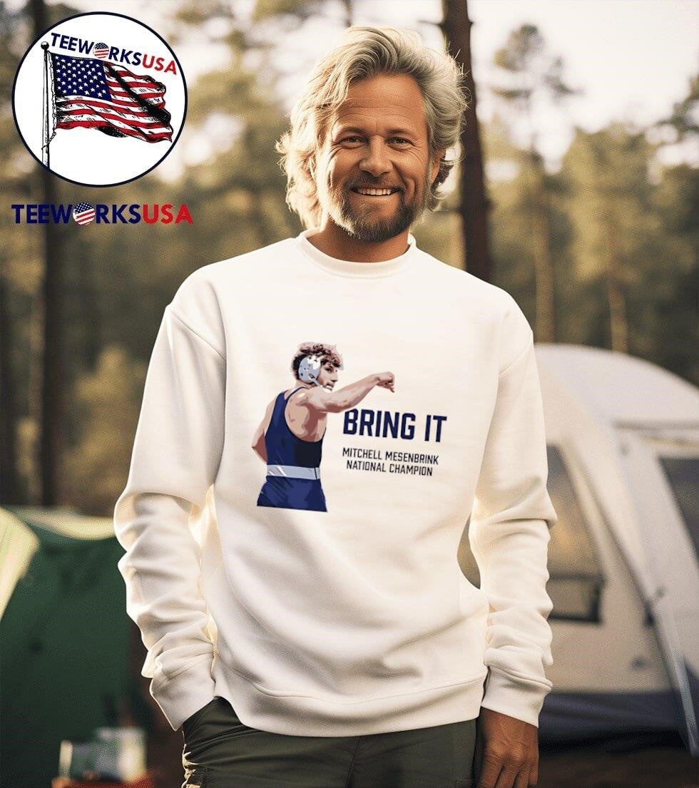 Bring It Mitchell Mesenbrink National Chamρion - Adult & Kids T-Shirts, Sweatshirts & Hoodies apparel design preview 3