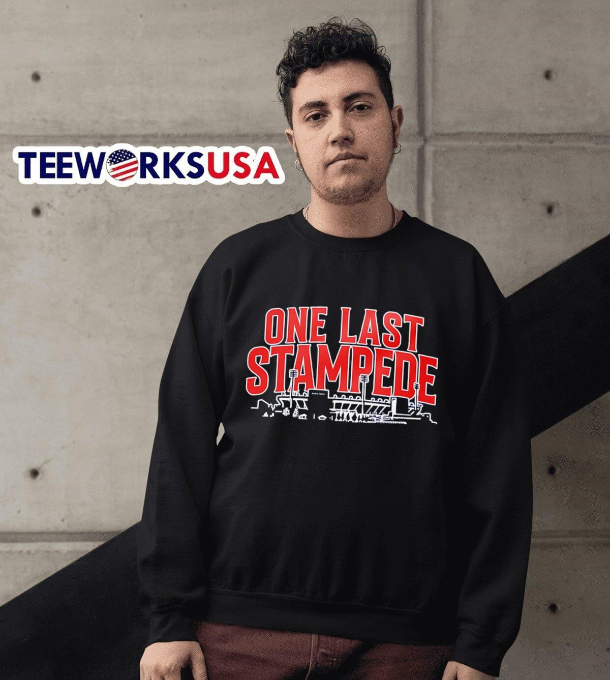 One last stampede - Adult & Kids T-Shirts, Sweatshirts & Hoodies apparel design preview 6