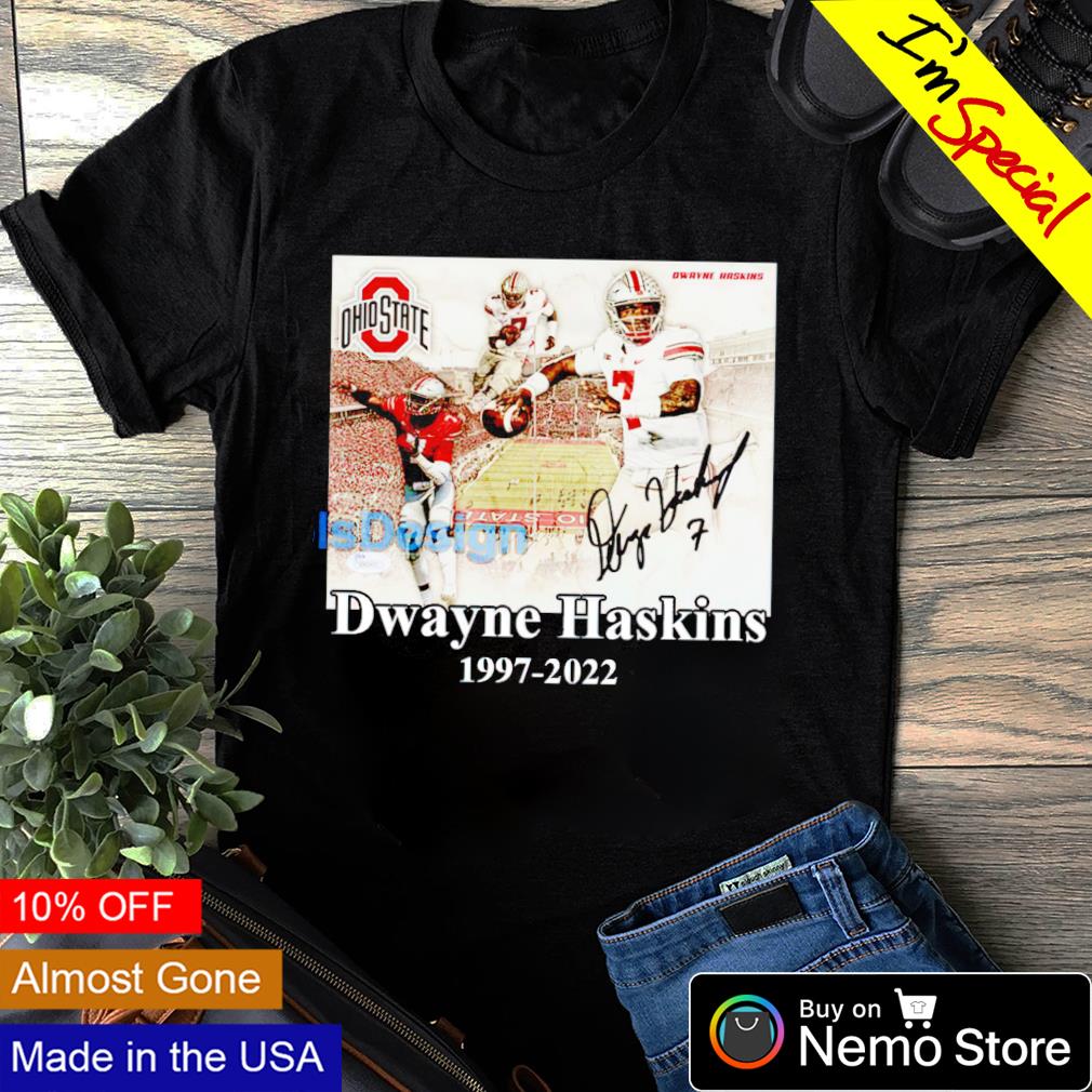 Dwayne Haskins 1997–2022 thank you for the memories - Adult & Kids T-Shirts, Sweatshirts & Hoodies apparel design preview 1