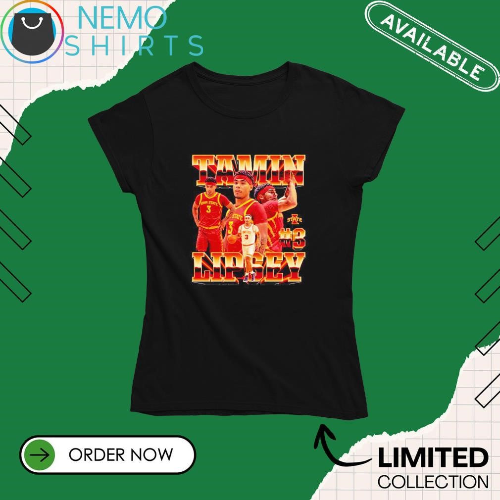 Tamin Lipsey Iowa State Cyclones men's basketball - Adult & Kids T-Shirts, Sweatshirts & Hoodies apparel design preview 4