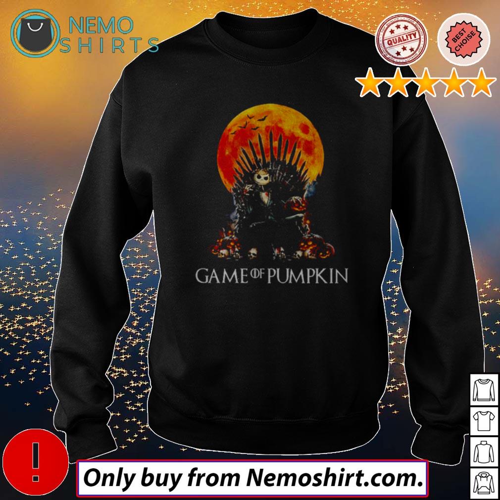 Jack Skellington Game of Pumpkin - Adult & Kids T-Shirts, Sweatshirts & Hoodies apparel design preview 4