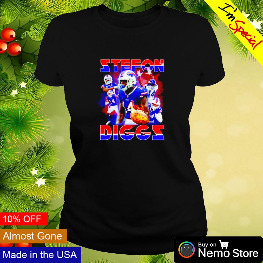 Stefon Diggs Buffalo Bills - Adult & Kids T-Shirts, Sweatshirts & Hoodies apparel design preview 3
