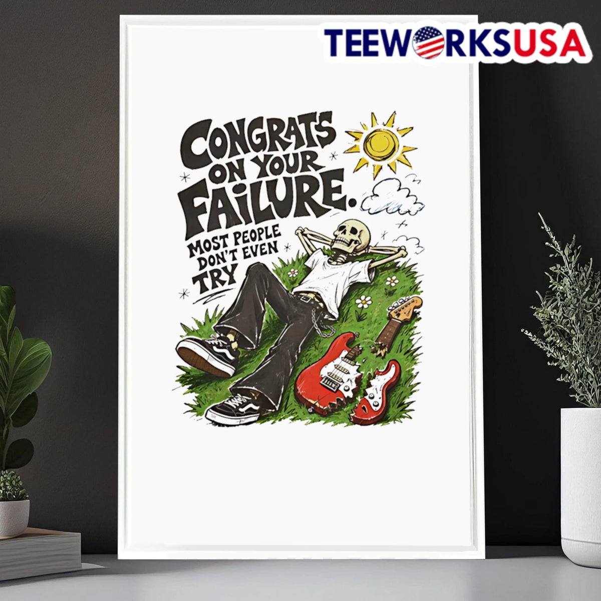 Congrats On Your Failure Most People Don't Even Try - Adult & Kids T-Shirts, Sweatshirts & Hoodies apparel design preview 6
