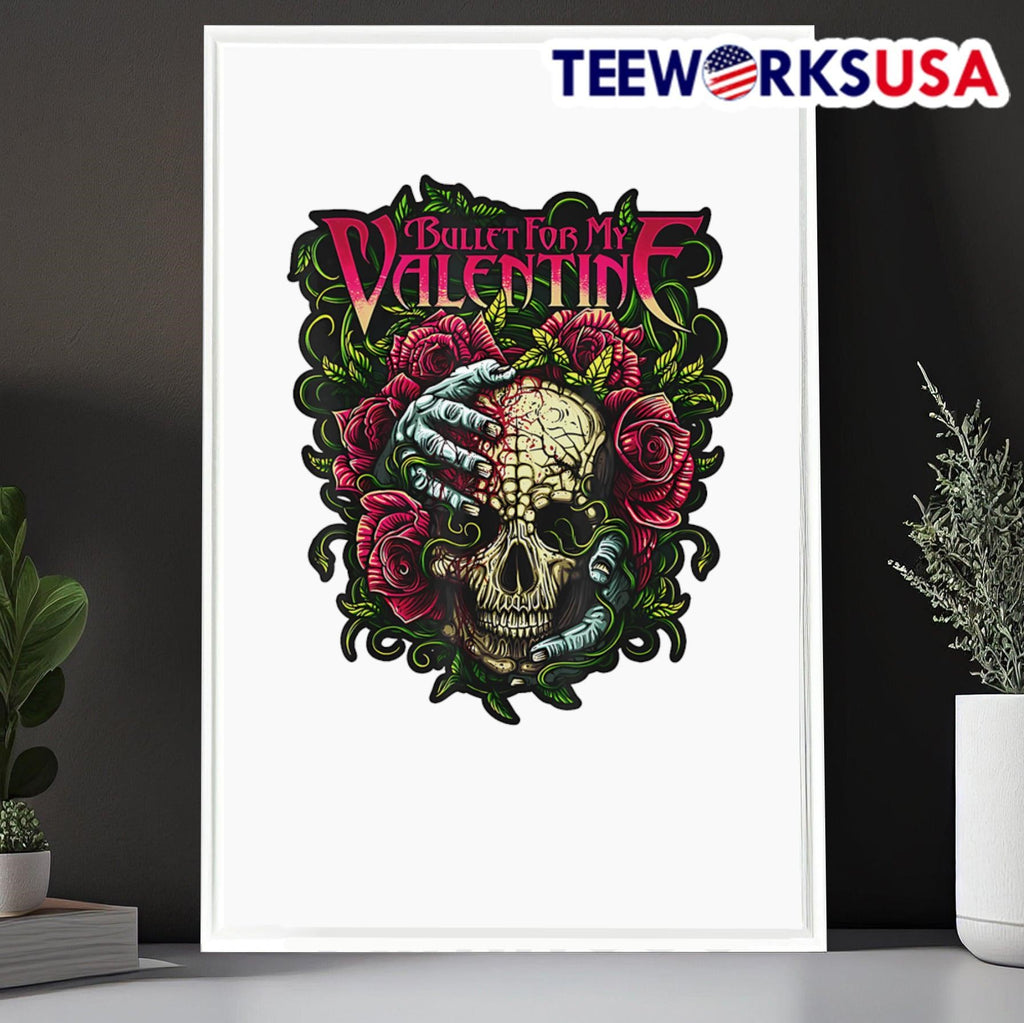 Bullet For My Valentine skull - Adult & Kids T-Shirts, Sweatshirts & Hoodies apparel design preview 6