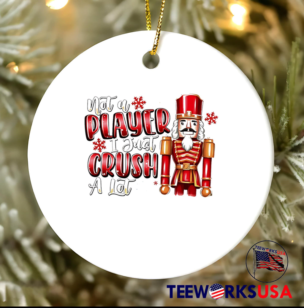 Not A Player I Just Crush Lot Christmas 2024 - Adult & Kids T-Shirts, Sweatshirts & Hoodies apparel design preview 3