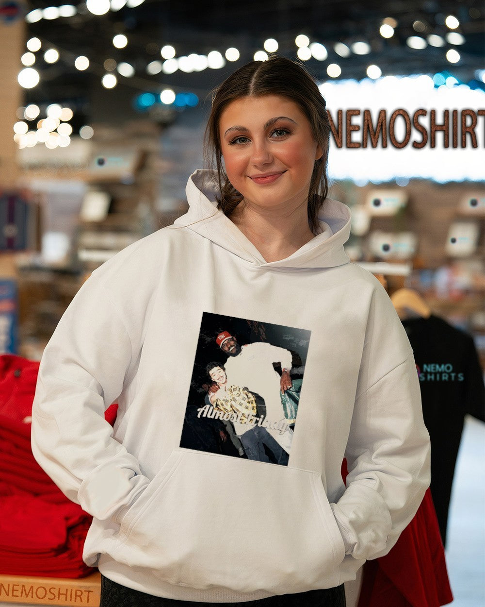 Almost Friday Timothée Chalamet and LeBron James - Adult & Kids T-Shirts, Sweatshirts & Hoodies apparel design preview 3