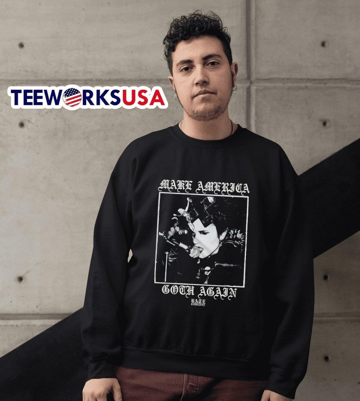 Make America Goth Again - Adult & Kids T-Shirts, Sweatshirts & Hoodies apparel design preview 6
