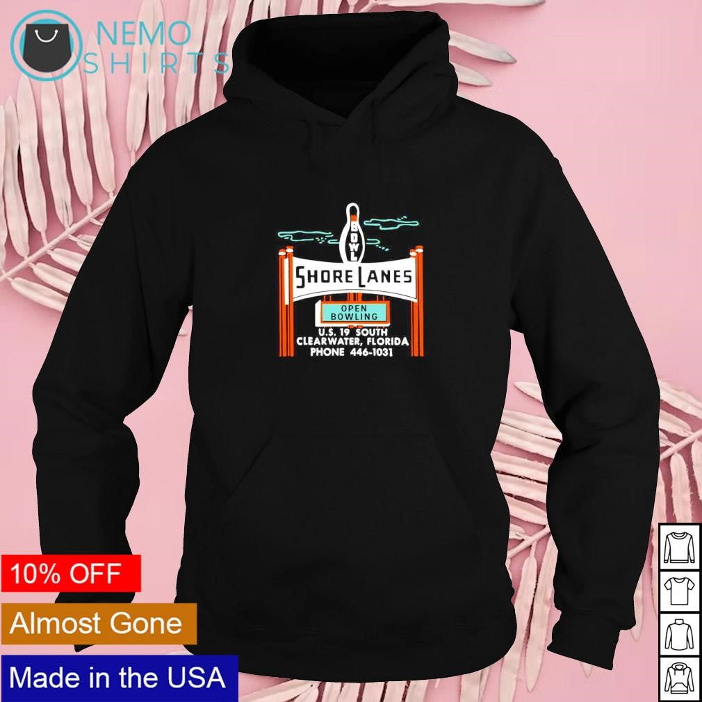 Shore Lanes open bowling Clearwater FL vintage alley - Adult & Kids T-Shirts, Sweatshirts & Hoodies apparel design preview 2