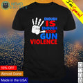 Enough is stop gun violence - Adult & Kids T-Shirts, Sweatshirts & Hoodies apparel design preview 1