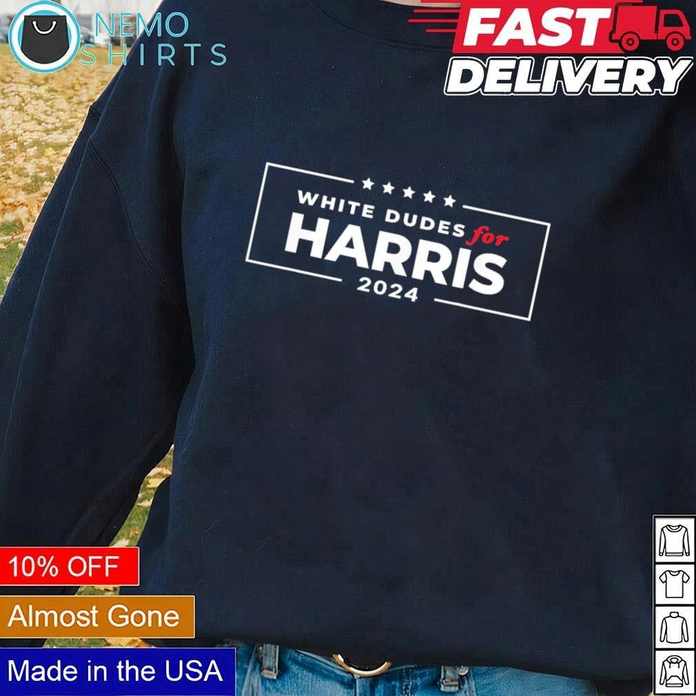 Withe dudes for Harris Kamala 2024 - Adult & Kids T-Shirts, Sweatshirts & Hoodies apparel design preview 1