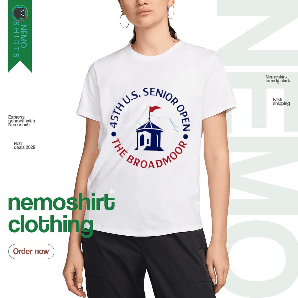 The Broadmoor 45th US Senior Open - Adult & Kids T-Shirts, Sweatshirts & Hoodies apparel design preview 3