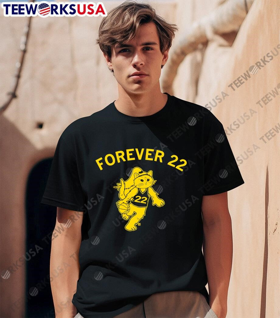 Forever 22 Caitlin Clark Cat - Adult & Kids T-Shirts, Sweatshirts & Hoodies apparel design preview 1