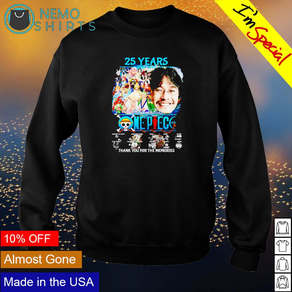 25 years One Piece 1997 2022 thank you for the - Adult & Kids T-Shirts, Sweatshirts & Hoodies apparel design preview 4