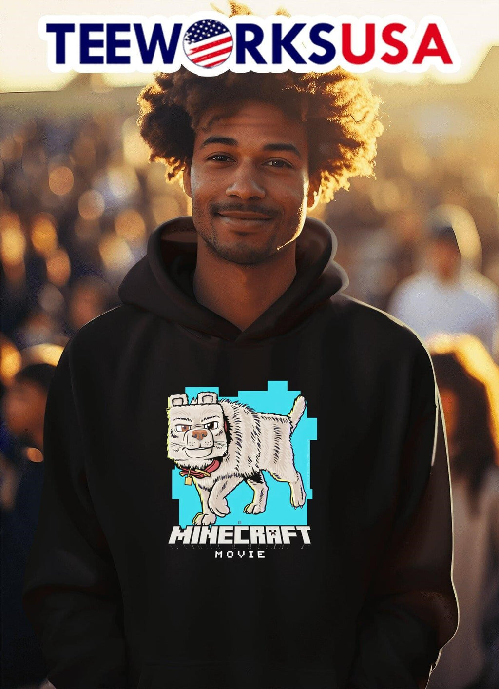 A Minecraft Movie Dennis - Adult & Kids T-Shirts, Sweatshirts & Hoodies apparel design preview 2