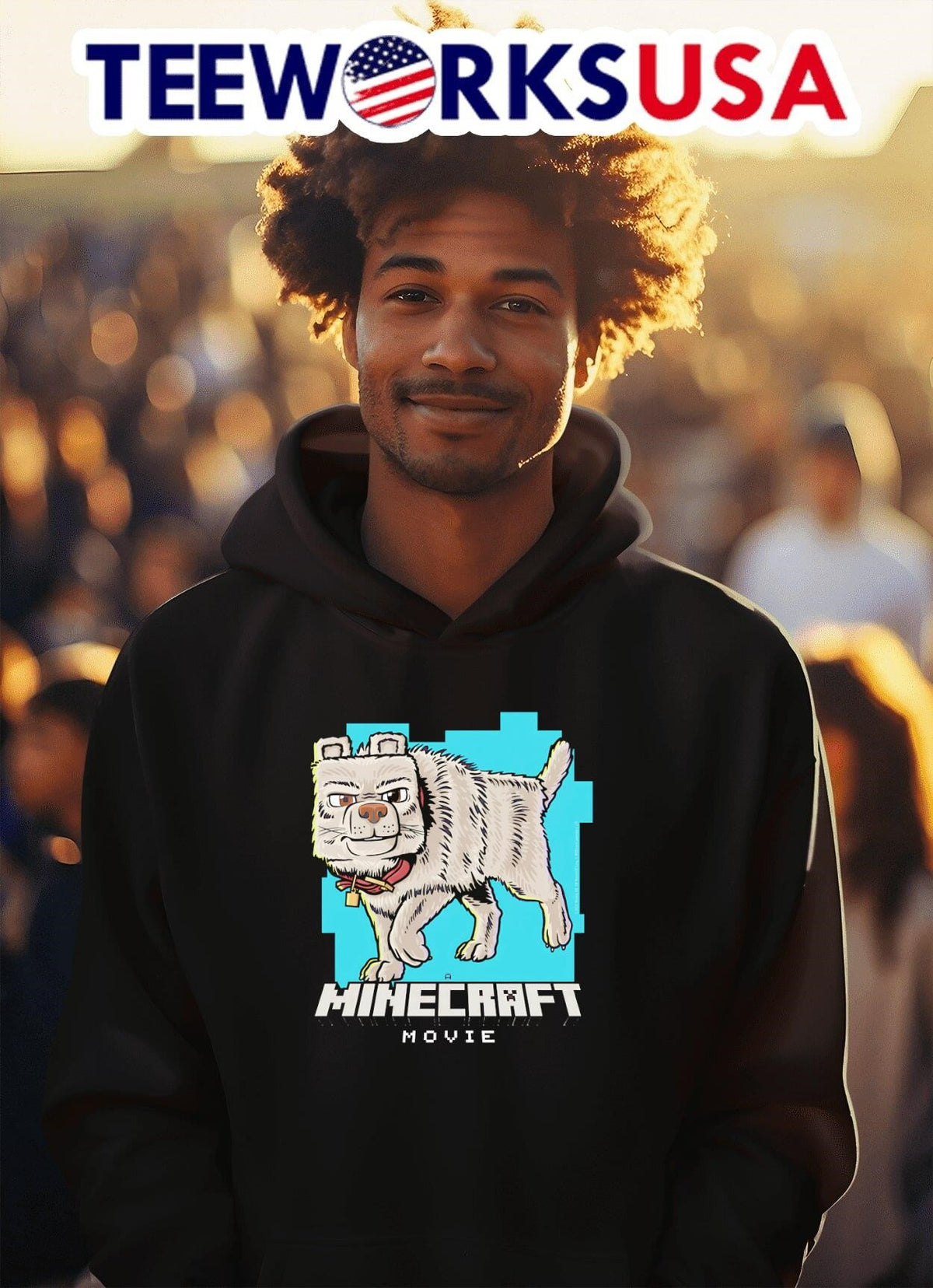 A Minecraft Movie Dennis - Adult & Kids T-Shirts, Sweatshirts & Hoodies apparel design preview 2