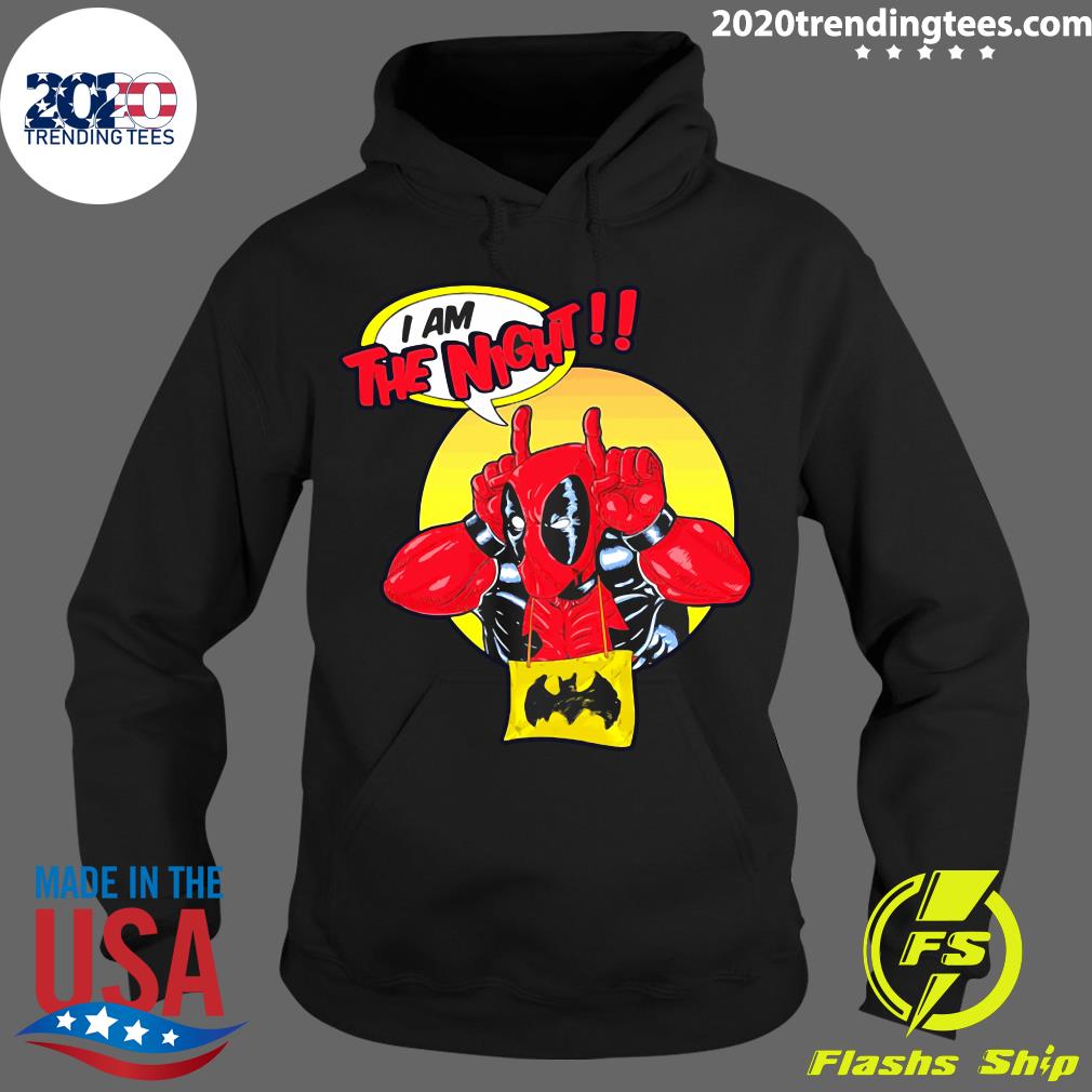 Deadpool I Am The Night - Adult & Kids T-Shirts, Sweatshirts & Hoodies apparel design preview 2