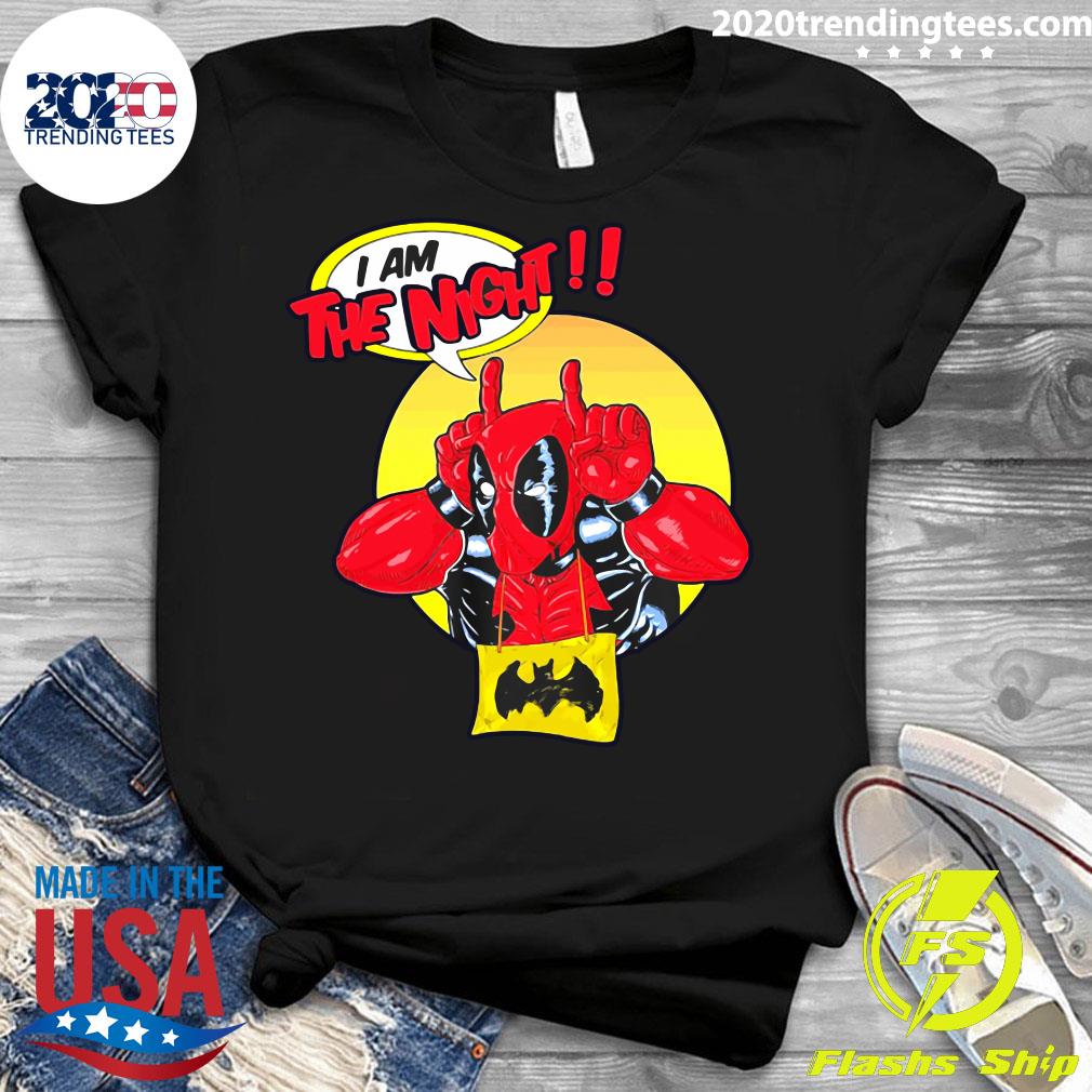 Deadpool I Am The Night - Adult & Kids T-Shirts, Sweatshirts & Hoodies apparel design preview 3