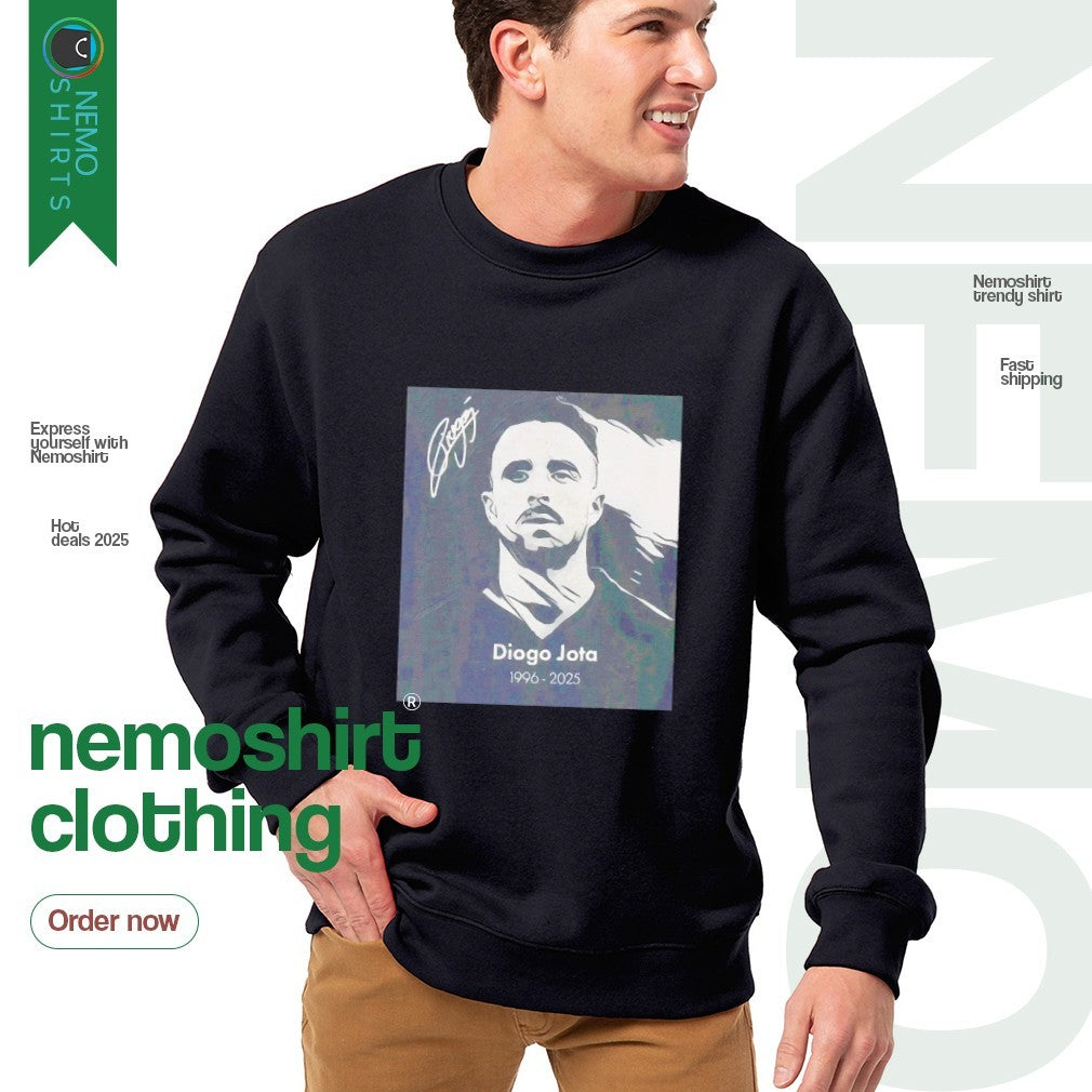 Rip Diogo Jota 1996-2025 signature - Adult & Kids T-Shirts, Sweatshirts & Hoodies apparel design preview 4