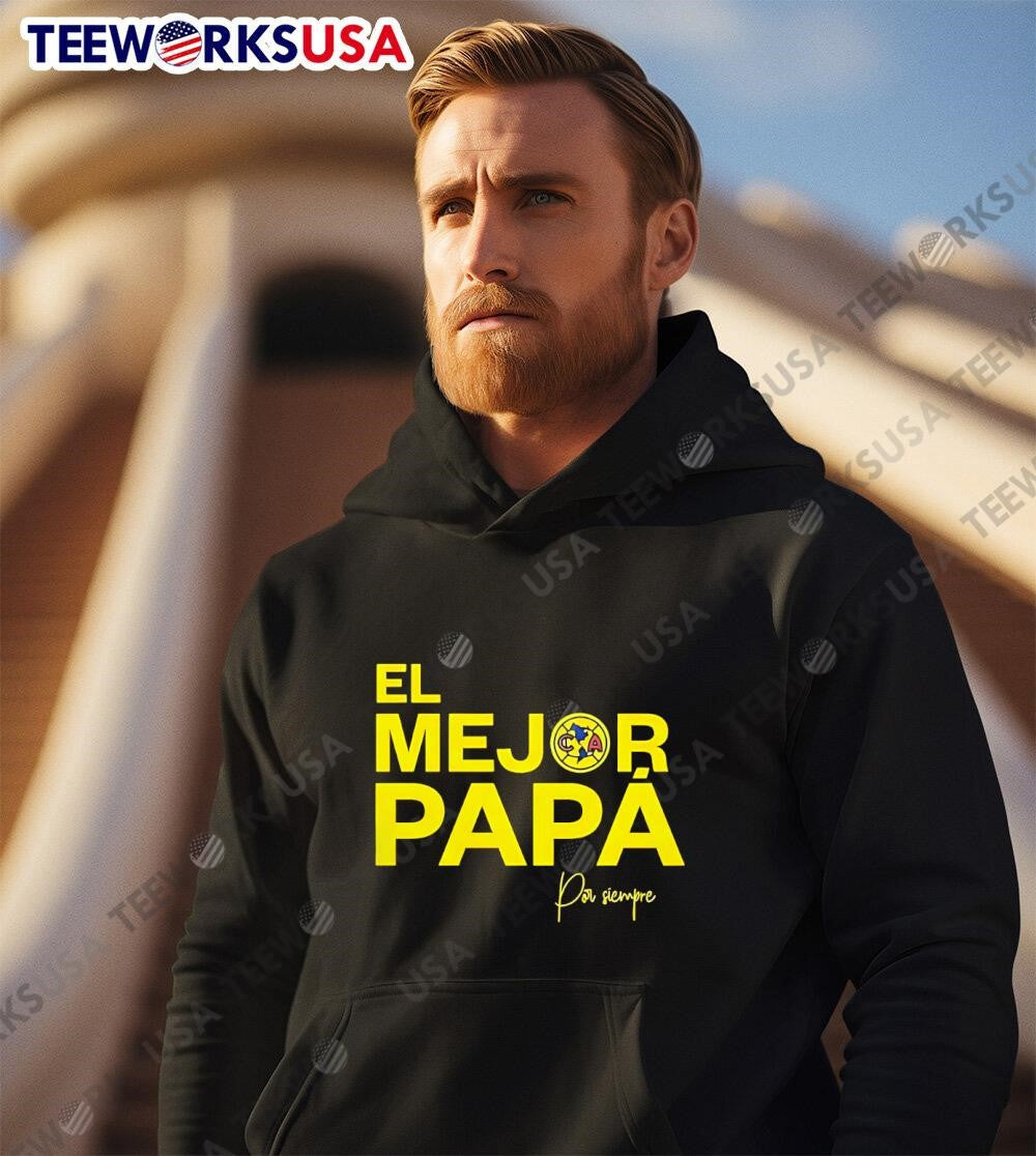 El Mejor Papa Por Siempre - Adult & Kids T-Shirts, Sweatshirts & Hoodies apparel design preview 3
