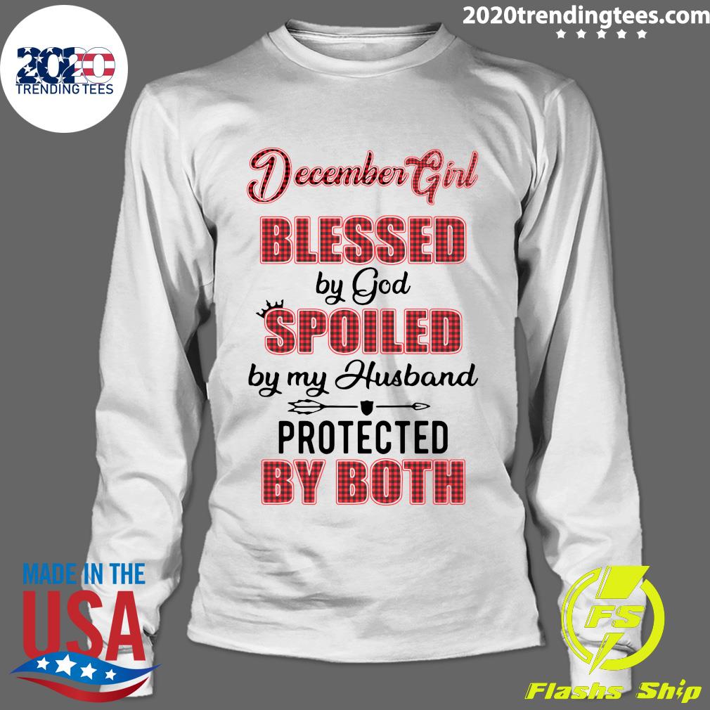 December Girl Blessed By God Spoiled My Husband - Adult & Kids T-Shirts, Sweatshirts & Hoodies apparel design preview 4