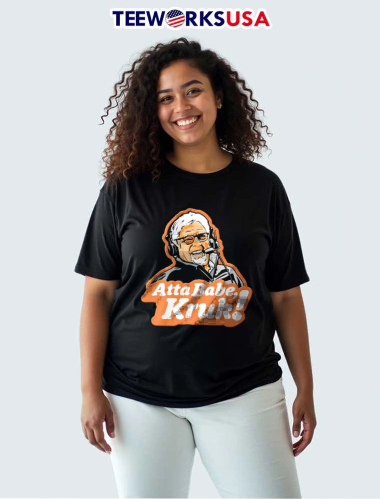 Kruk Atta Babe man wearing headset glasses - Adult & Kids T-Shirts, Sweatshirts & Hoodies apparel design preview 3
