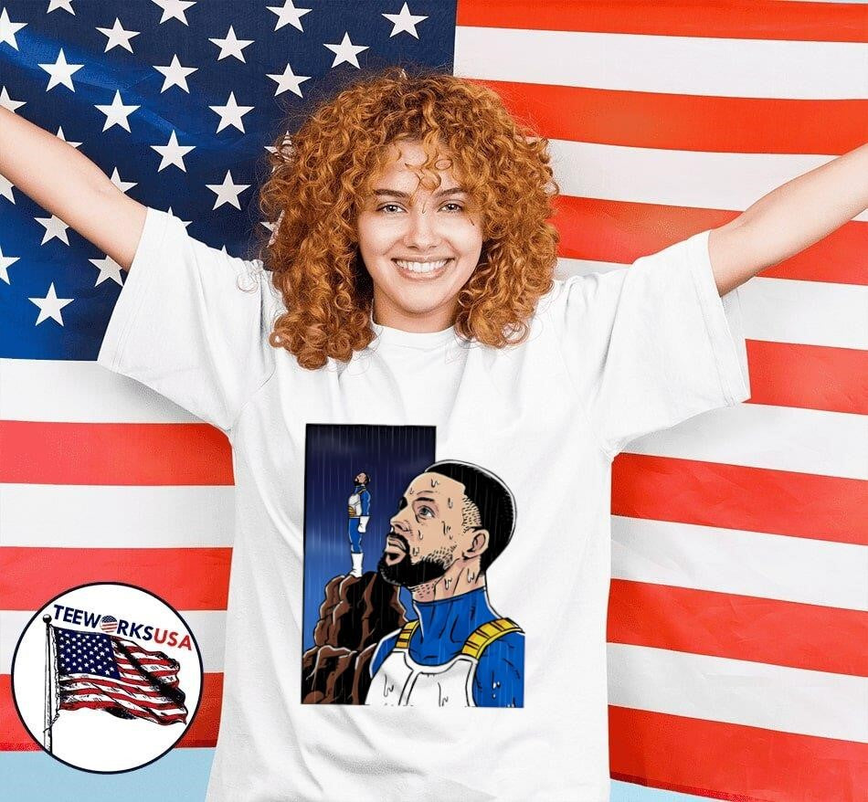 Dragon Ball Z Stephen Curry Vegeta Rainy Day - Adult & Kids T-Shirts, Sweatshirts & Hoodies apparel design preview 7