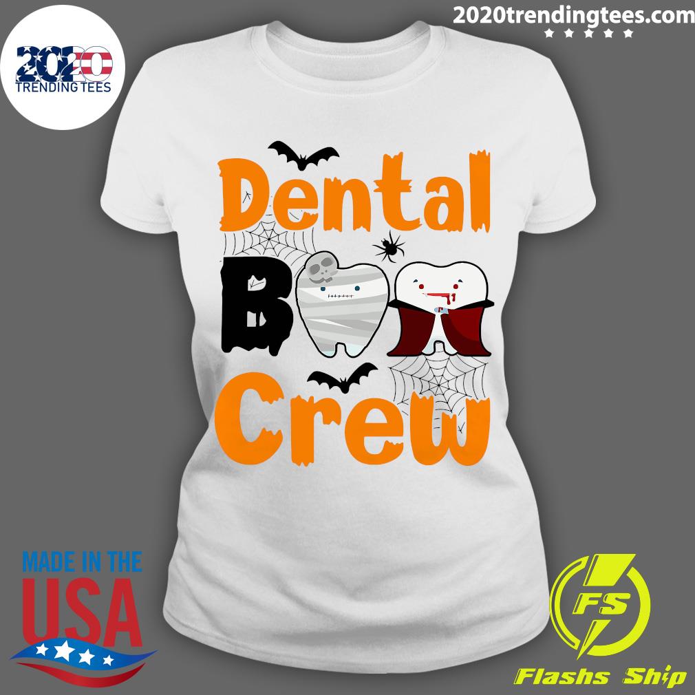 Dental Boo Crew Halloween - Adult & Kids T-Shirts, Sweatshirts & Hoodies apparel design preview 3