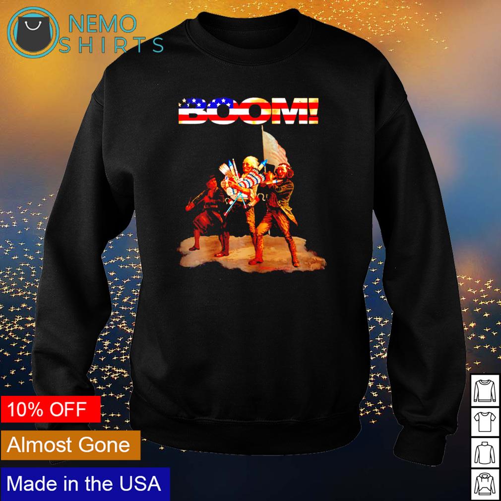 Boom Spirit '76 4th of July - Adult & Kids T-Shirts, Sweatshirts & Hoodies apparel design preview 4