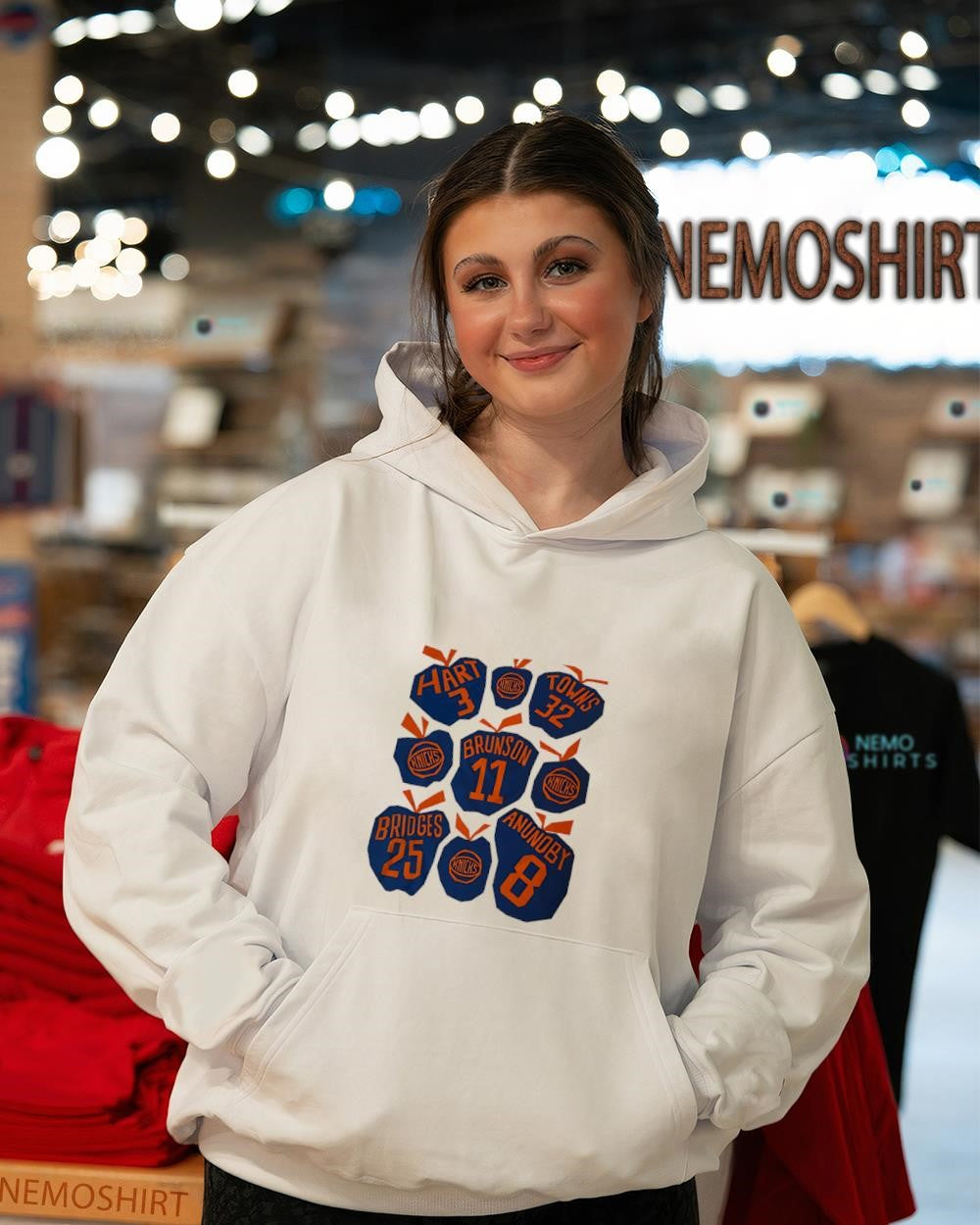 New York Knicks Big Apple multiple players - Adult & Kids T-Shirts, Sweatshirts & Hoodies apparel design preview 3