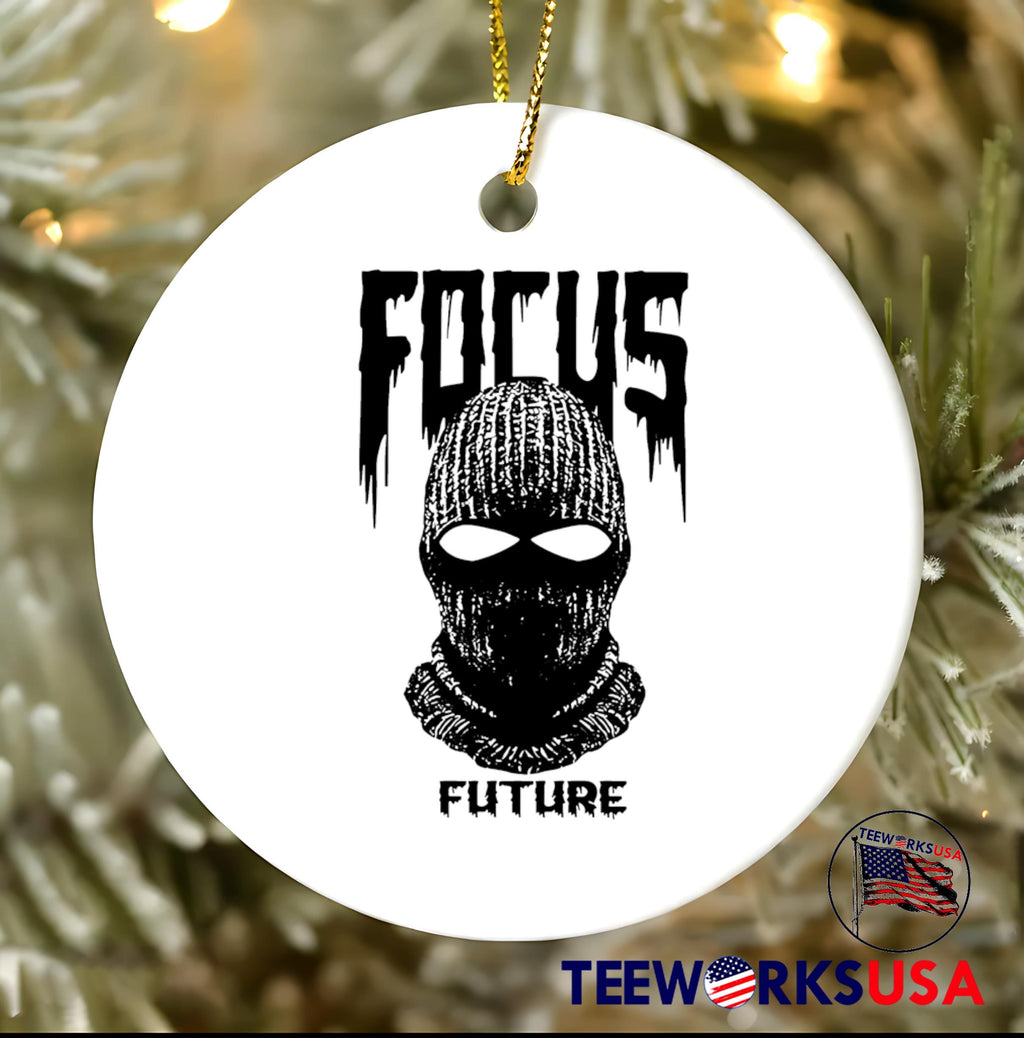 Focus Future hooded mask - Adult & Kids T-Shirts, Sweatshirts & Hoodies apparel design preview 3