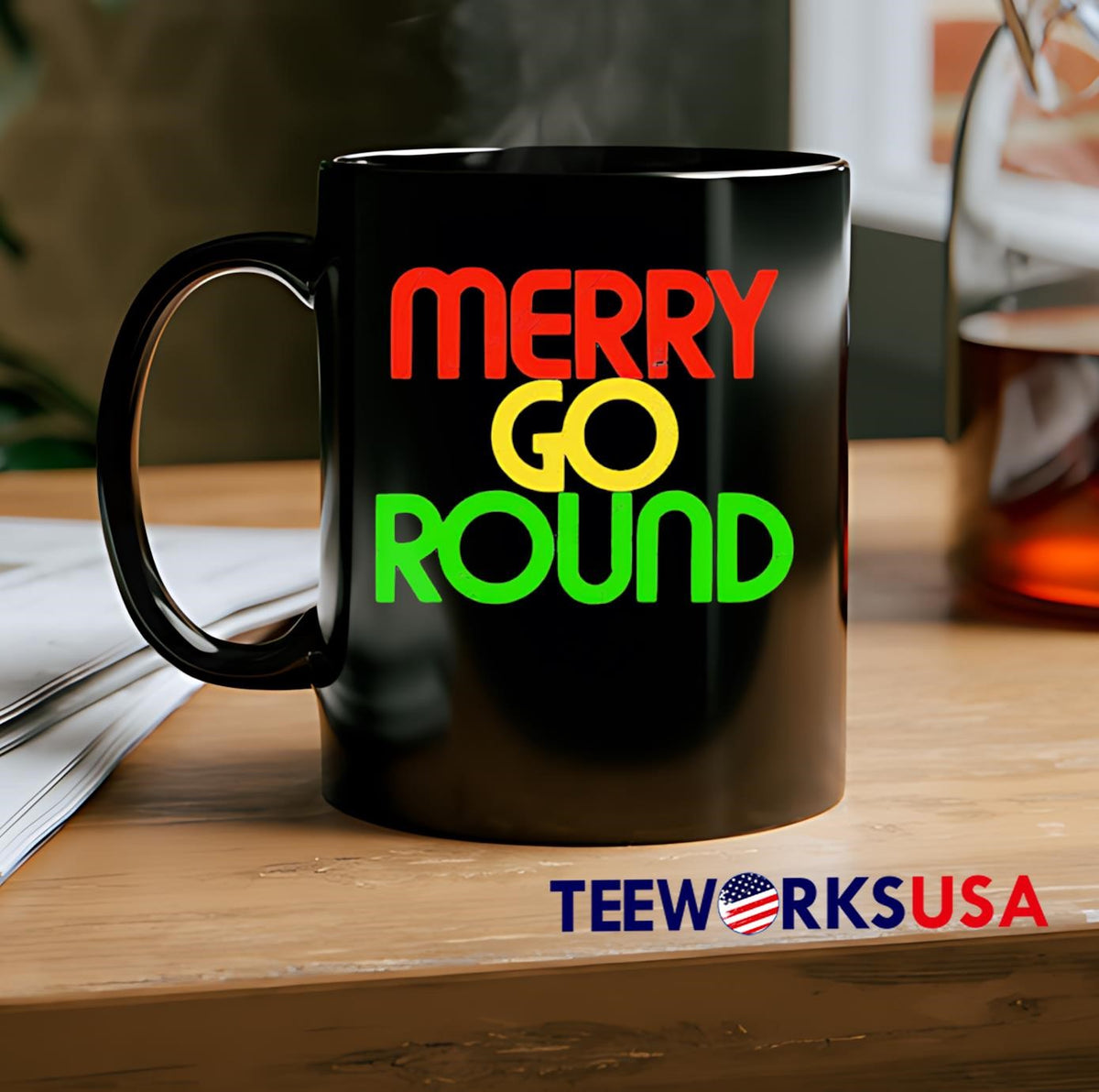 Merry go round - Adult & Kids T-Shirts, Sweatshirts & Hoodies apparel design preview 2