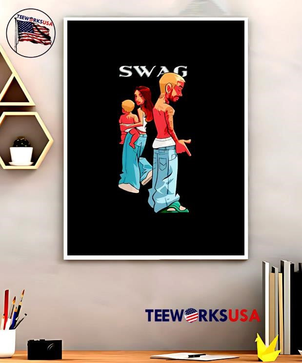 Justin Bieber swag - Adult & Kids T-Shirts, Sweatshirts & Hoodies apparel design preview 5