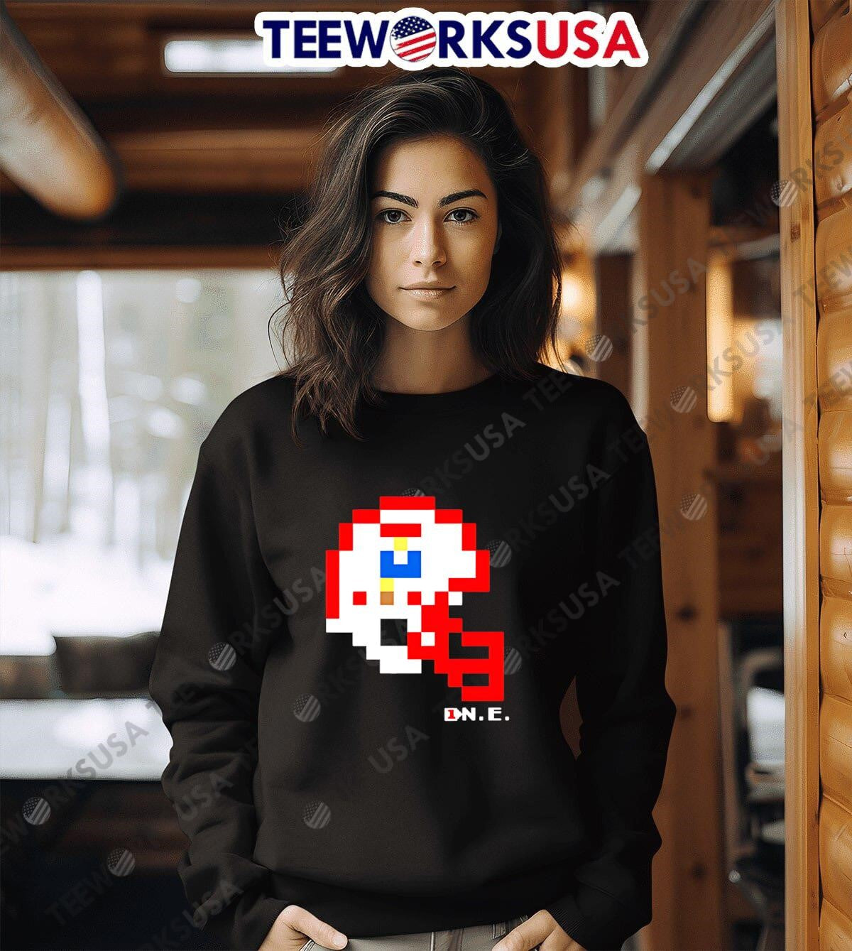 Ne Original Helmet Tecmo Bowl - Adult & Kids T-Shirts, Sweatshirts & Hoodies apparel design preview 6