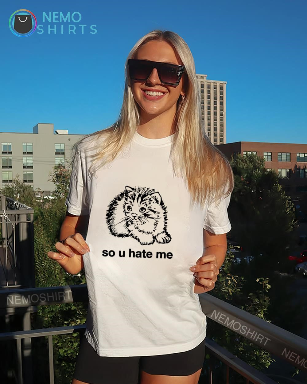 Cat so you hate me - Adult & Kids T-Shirts, Sweatshirts & Hoodies apparel design preview 4
