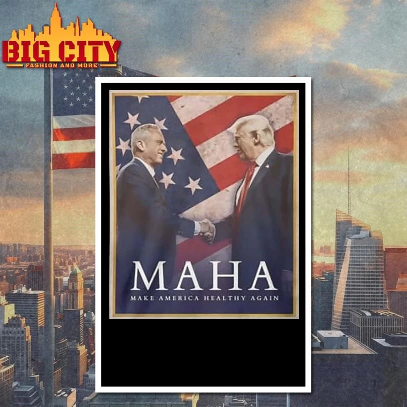 Maha Make America Healthy Again Graphic - Adult & Kids T-Shirts, Sweatshirts & Hoodies apparel design preview 4