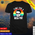 Johnny Depp time for a mega pint vintage - Adult & Kids T-Shirts, Sweatshirts & Hoodies apparel design preview 1