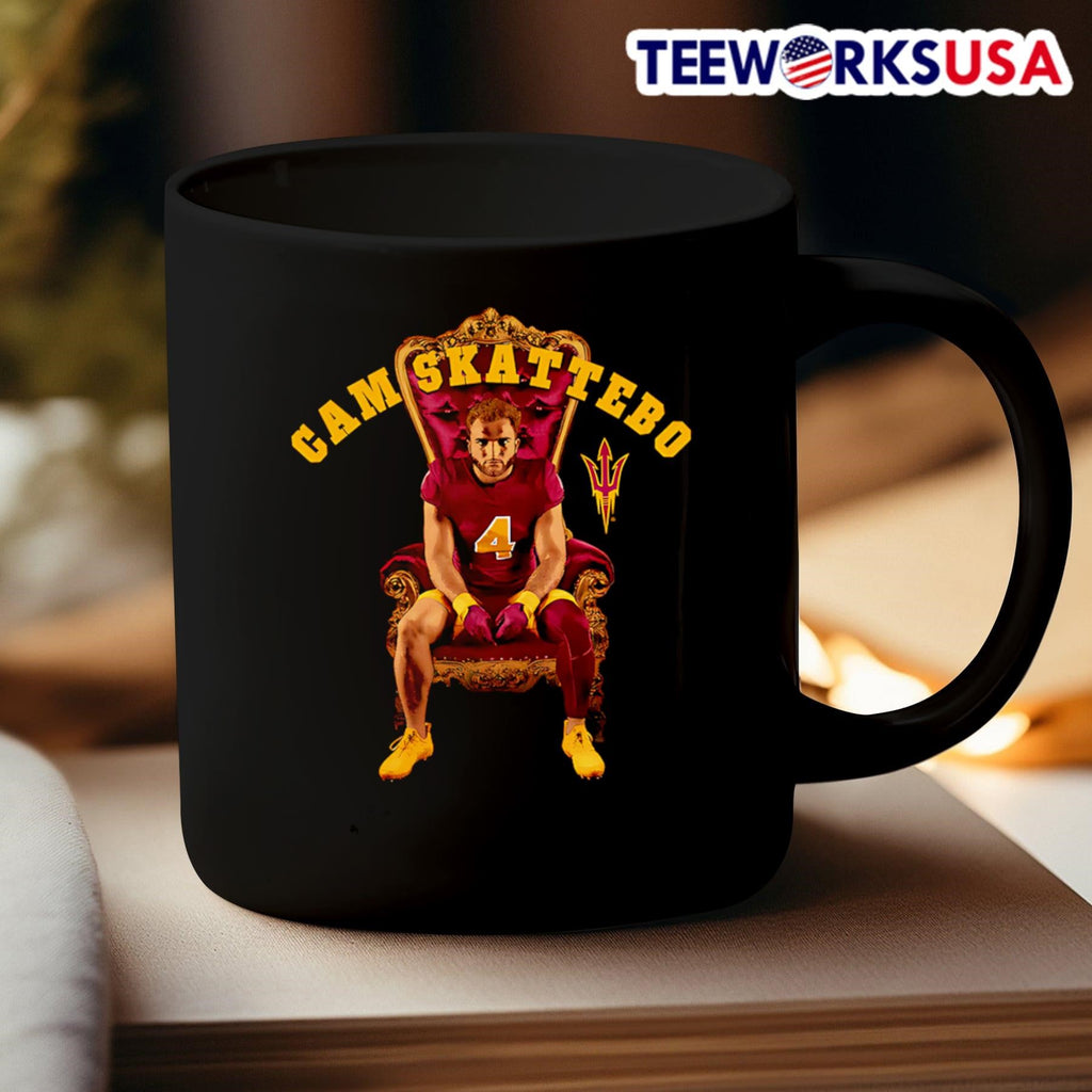 King Cameron Skattebo Arizona State Sun Devils - Adult & Kids T-Shirts, Sweatshirts & Hoodies apparel design preview 3