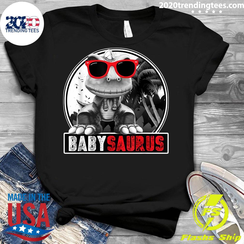 Dinosaur Babysaurus - Adult & Kids T-Shirts, Sweatshirts & Hoodies apparel design preview 3