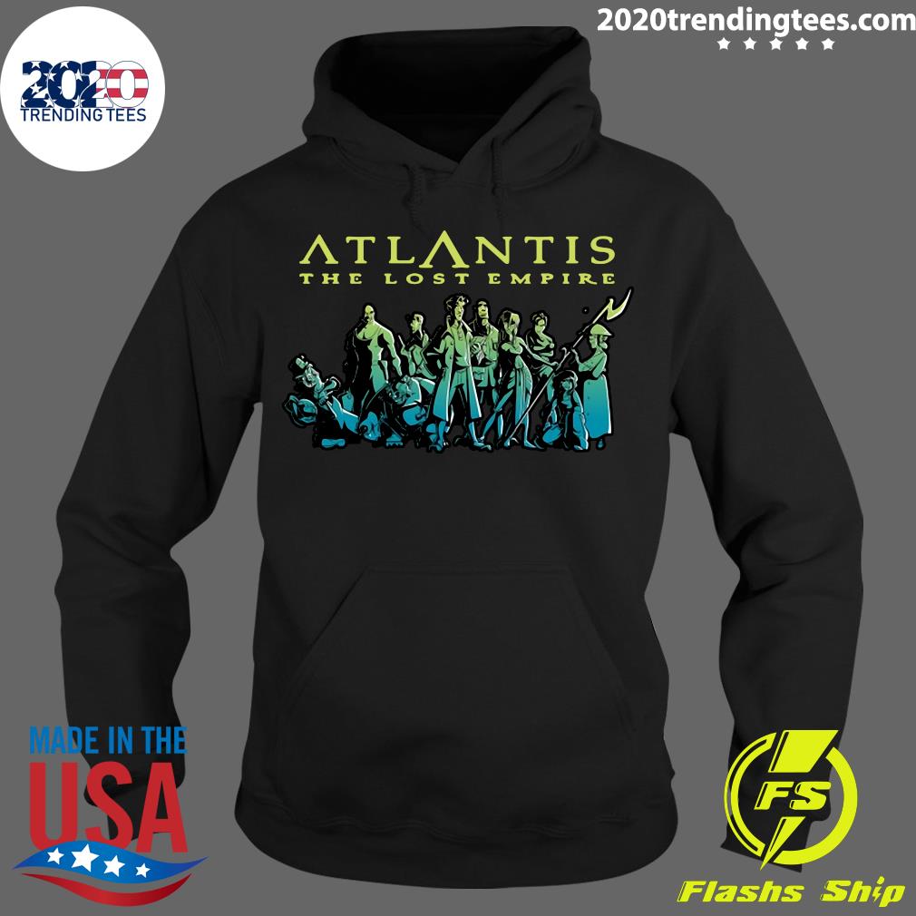 Disney Atlantis The Lost Empire Characters Gradient - Adult & Kids T-Shirts, Sweatshirts & Hoodies apparel design preview 2