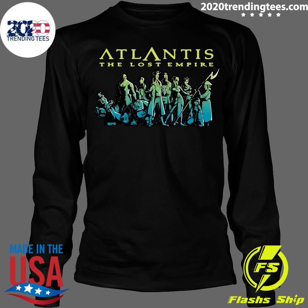 Disney Atlantis The Lost Empire Characters Gradient - Adult & Kids T-Shirts, Sweatshirts & Hoodies apparel design preview 4