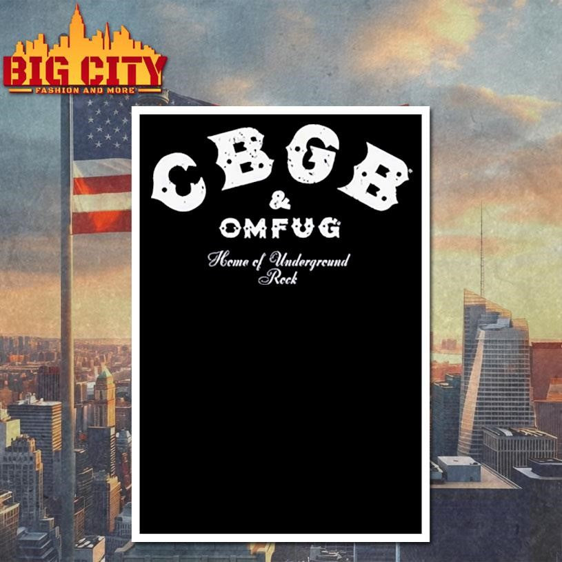 Distressed cbgb logo - Adult & Kids T-Shirts, Sweatshirts & Hoodies apparel design preview 4