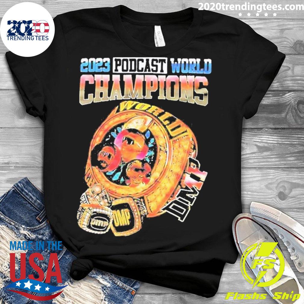 Dmp World Podcast Championship - Adult & Kids T-Shirts, Sweatshirts & Hoodies apparel design preview 3
