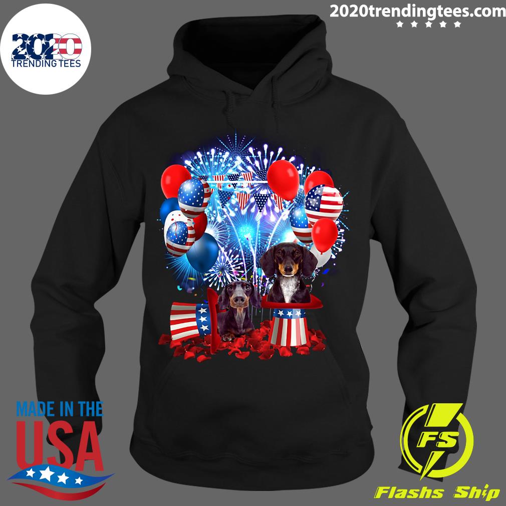 Dog Dachshund Independent - Adult & Kids T-Shirts, Sweatshirts & Hoodies apparel design preview 2